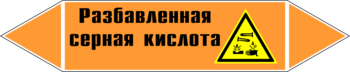 Маркировка трубопровода "разбавленная серная кислота" (k28, пленка, 126х26 мм)" - Маркировка трубопроводов - Маркировки трубопроводов "КИСЛОТА" - Магазин охраны труда ohranatruda-shop.ru